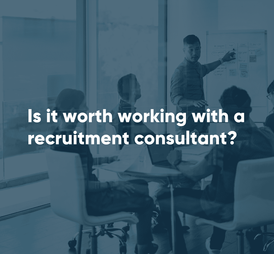 Is it worth working with a recruitment consultant?